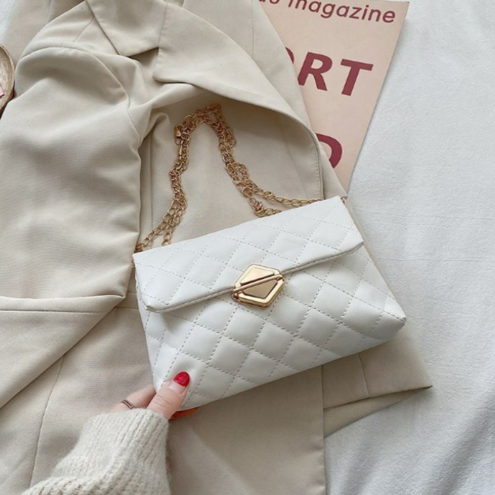 Savage x Lavish Crossbody Mini Purse Wht